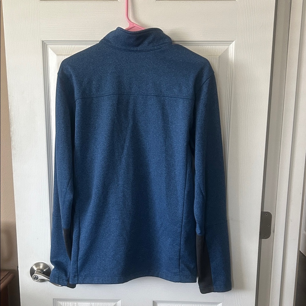Men’s The North Face Blue Half-Zip Pullover - Picture 7 of 7